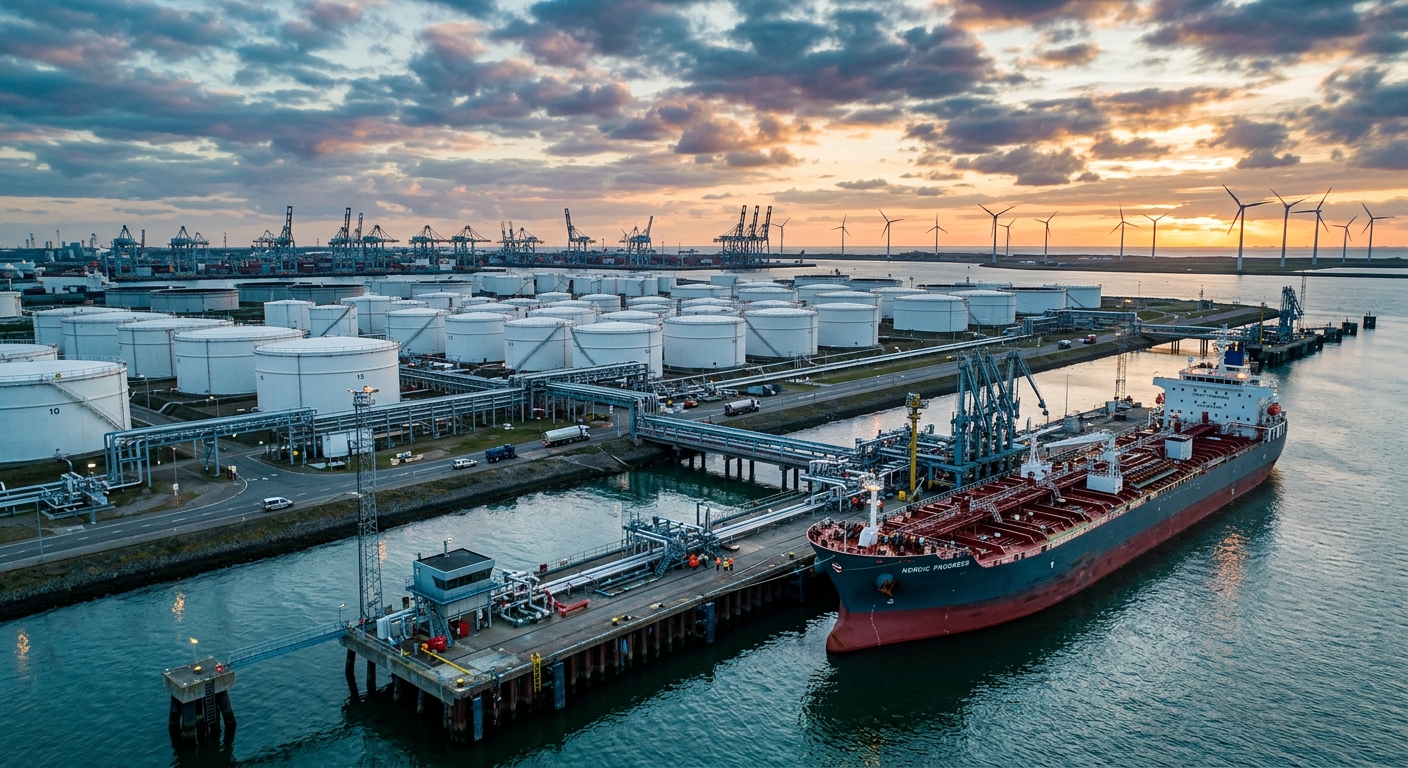 Direct access to the world's busiest port